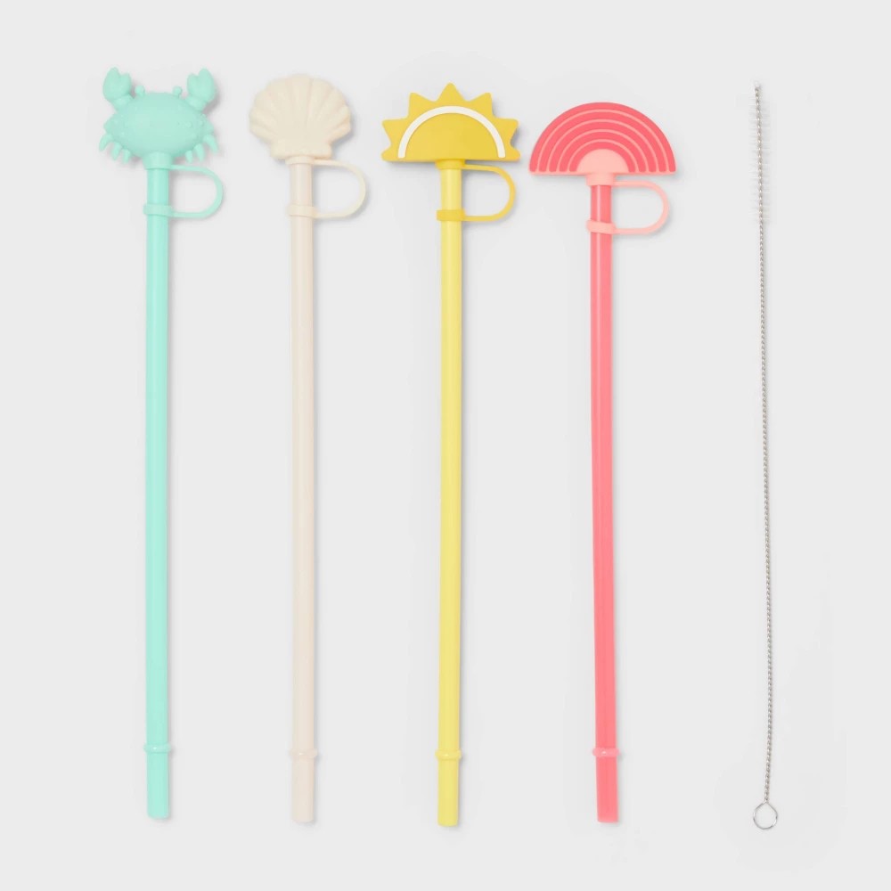 Straw, Figural Covers and Icons - Sun Squad™ - Bellso